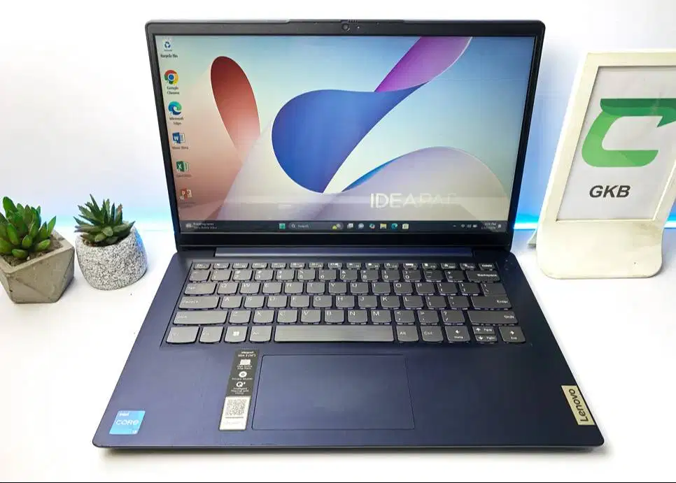 Laptop Lenovo ideapad 3 core i3 Generasi baru 11 Ram 8gb Ssd 512gb Key