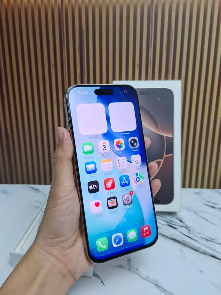 Iphone 16 Promax 256GB IBox Fullset Nominus Garansi Panjang