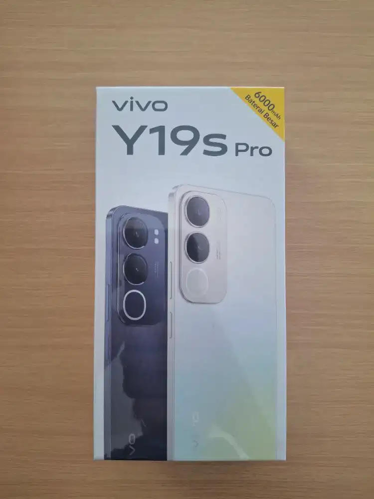 VIVO Y19S PRO AM 4+4/128 GB GARANSI RESMI