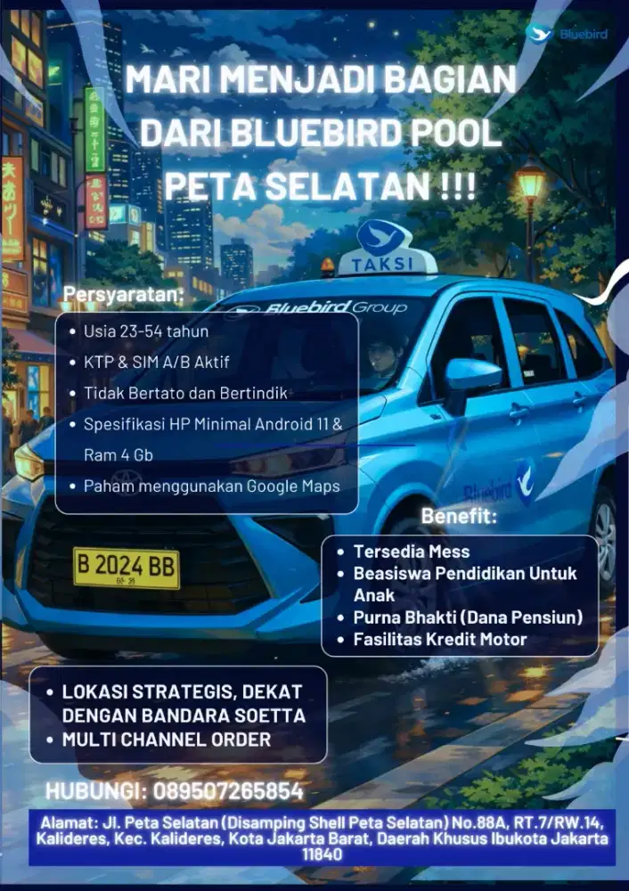 Driver Taxi Offline and Online