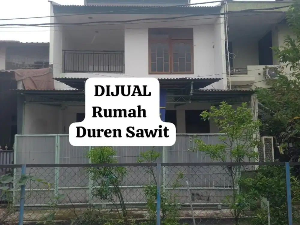 DIJUAL RUMAH DI DUREN SAWIT PONDOK BAMBU JAKARTA TIMUR