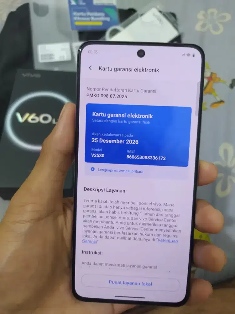 VIVO V60 LITE 8/256 4G