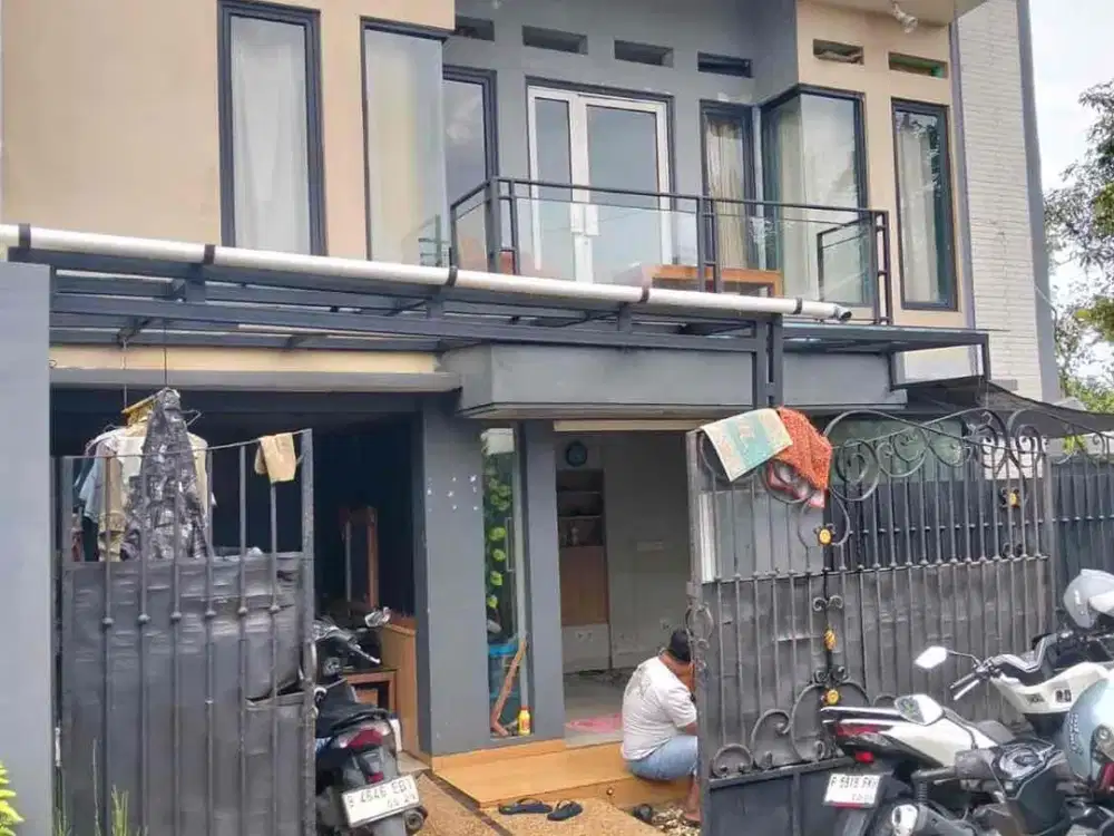 RUMAH MURAH SIAP HUNI DUA LANTAI DI KALISUREN BOGOR KECAMATAN TAJURHALANG