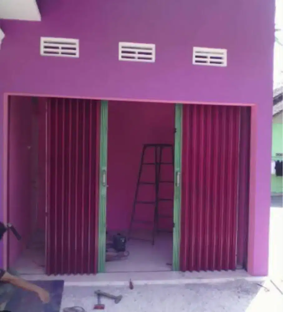 Pintu follding gate dan Rolling door