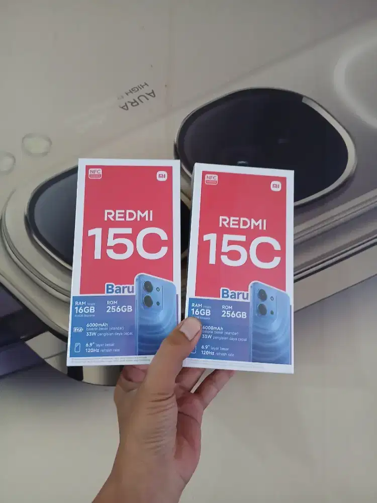 FAST RESPON WA Xiaomi Redmi 15C NFC 8+8/256 Garansi resmi 15bln