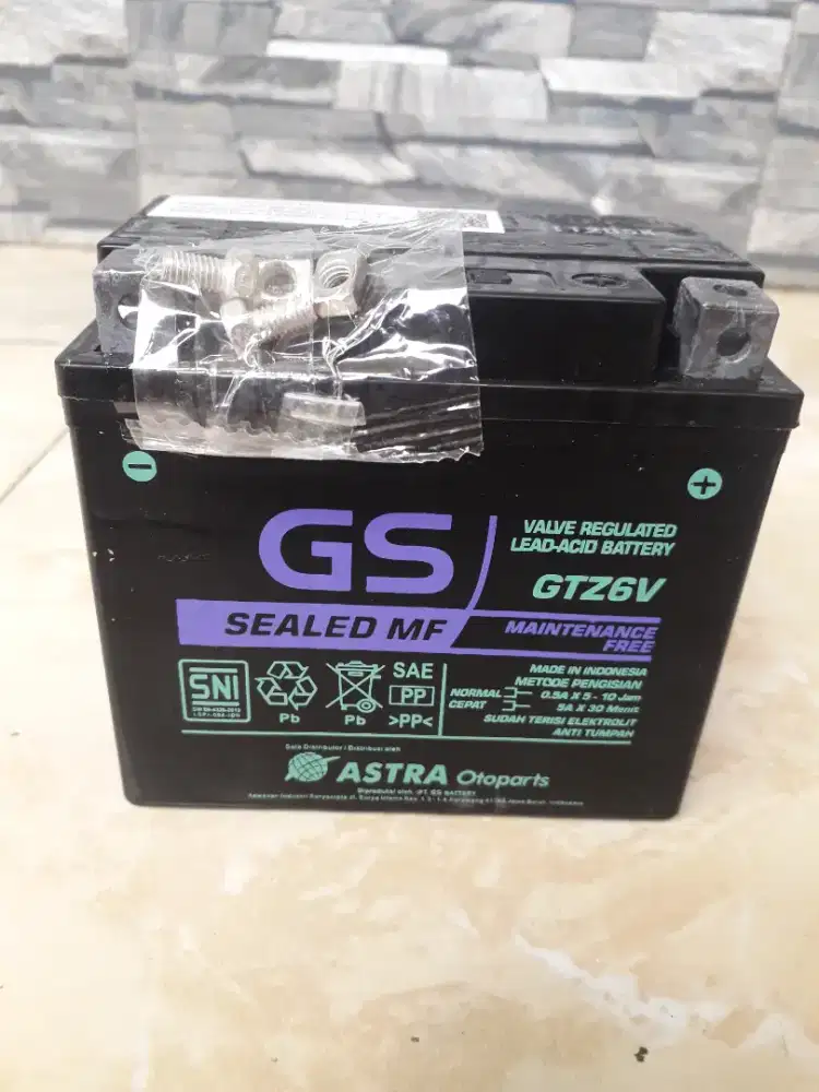 Aki GS astra otopart asli baru tangerang poris