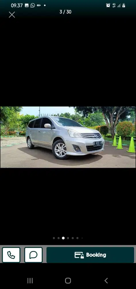 Nissan Grand livina 2012 Bensin