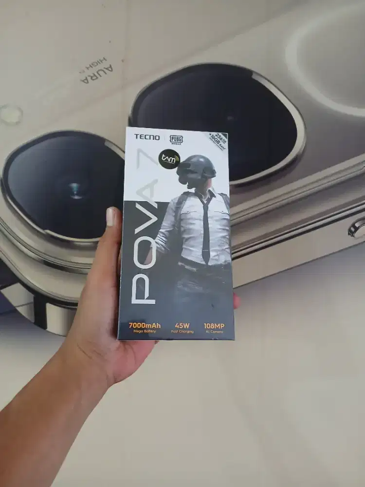 FAST RESPON WA Tecno Pova 7 8+8/256 Garansi resmi 1thn