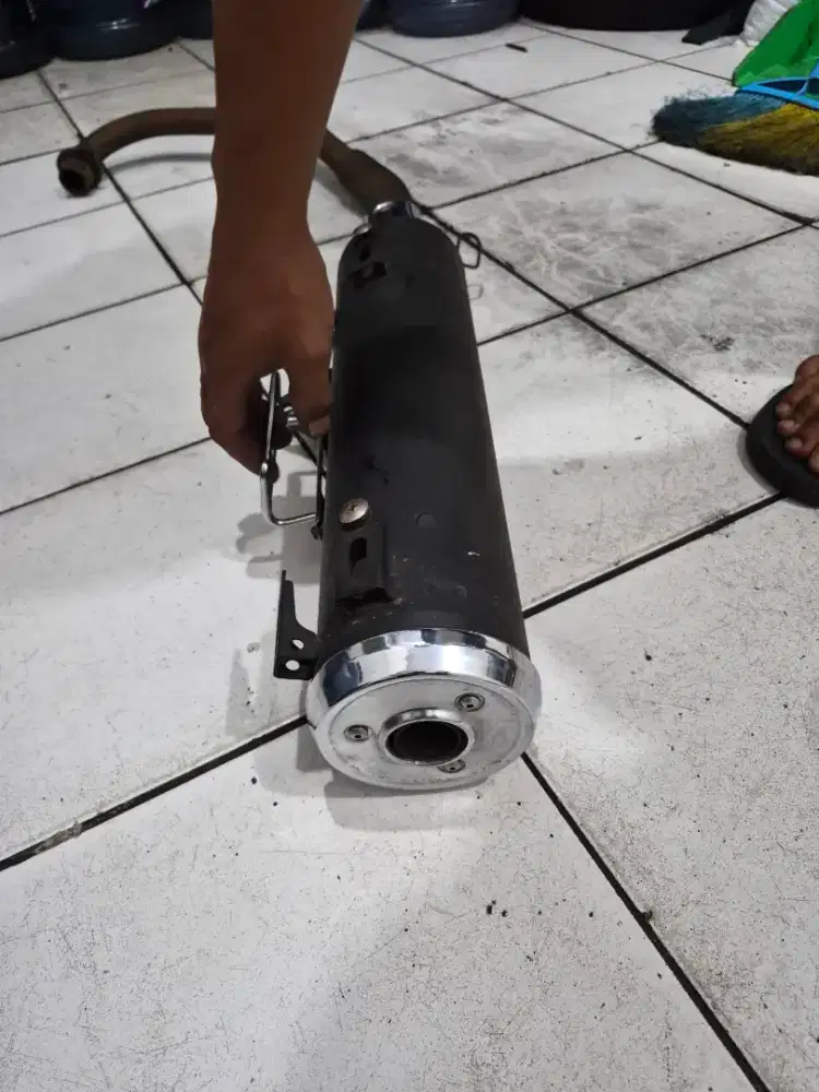 Knalpot honda tiger asli