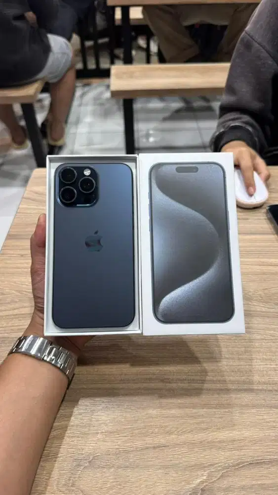 iPhone 15 ProMax 256gb Blue Titanium
