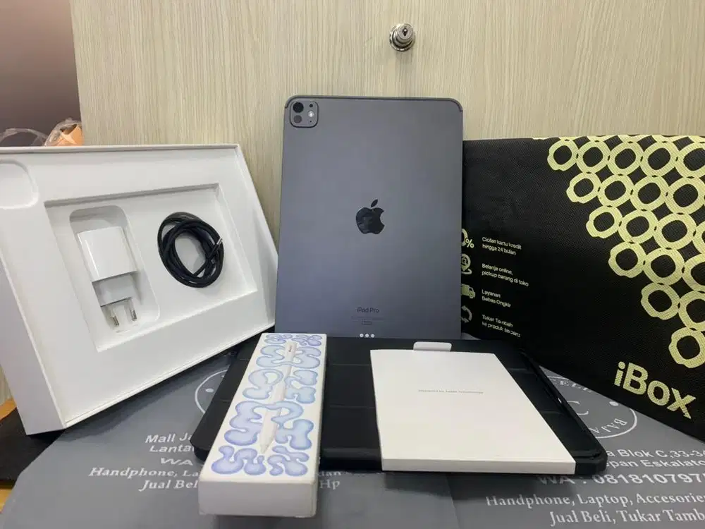 Ipad pro M4 256gb iBox on gransi with Pencil pro