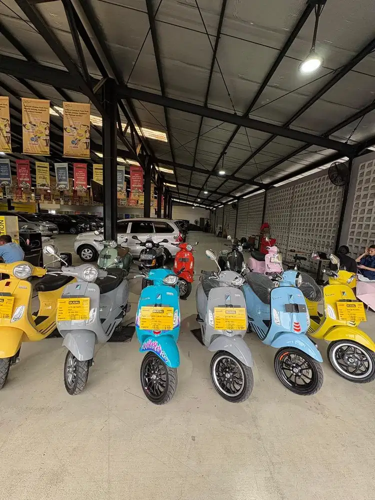 PIAGGIO VESPA MATIC LX PRIMAVERA SPRINT S GTS BISA KREDIT DP ONLY 2JT