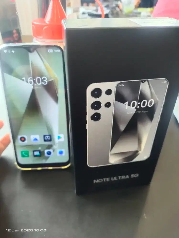Note Ultra 5g lengkap mulus