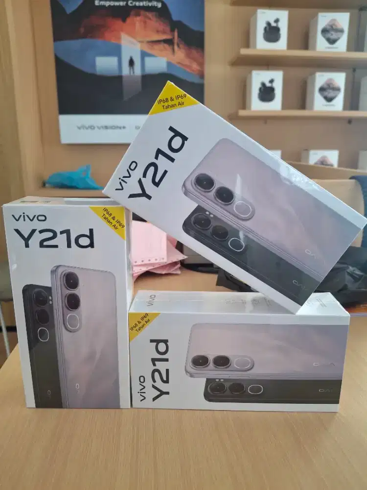 VIVO Y21d RAM 6/256 GB GARANSI RESMI