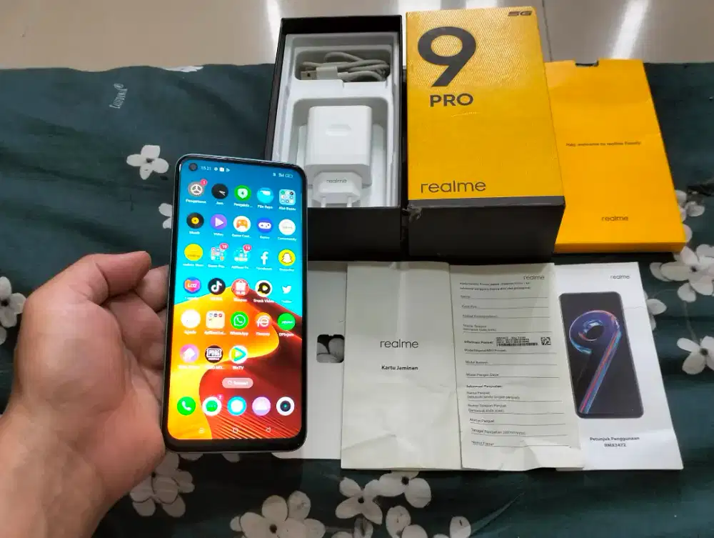 BU REALME 9 PRO 5G RAM 8GB+4GB/128GB 6,6in Finger 64MP Snapdragon NFC