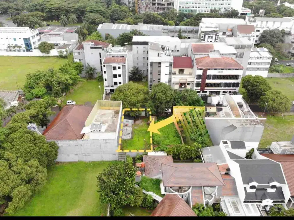 Dijual Bawah Harga Pasar Tanah Matang 10x25m2 di Anggrek Loka BSD