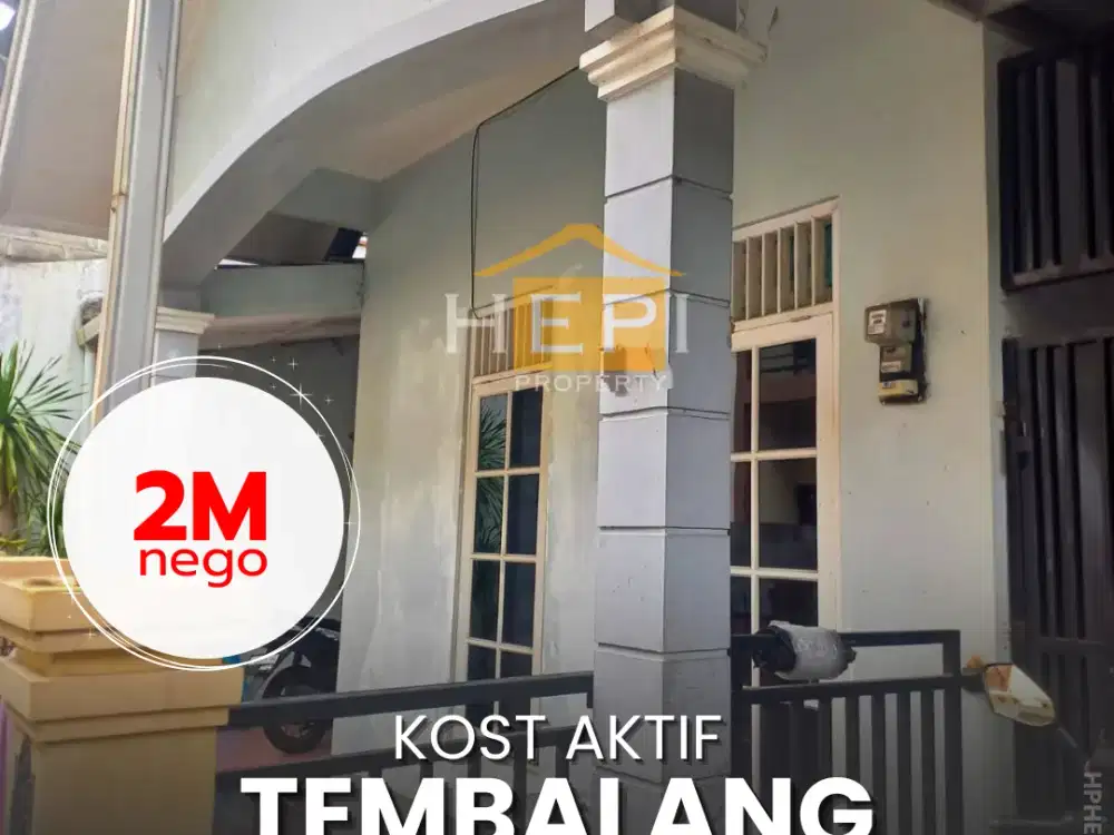 Dijual Rumah Kos Aktif Undip Tembalang