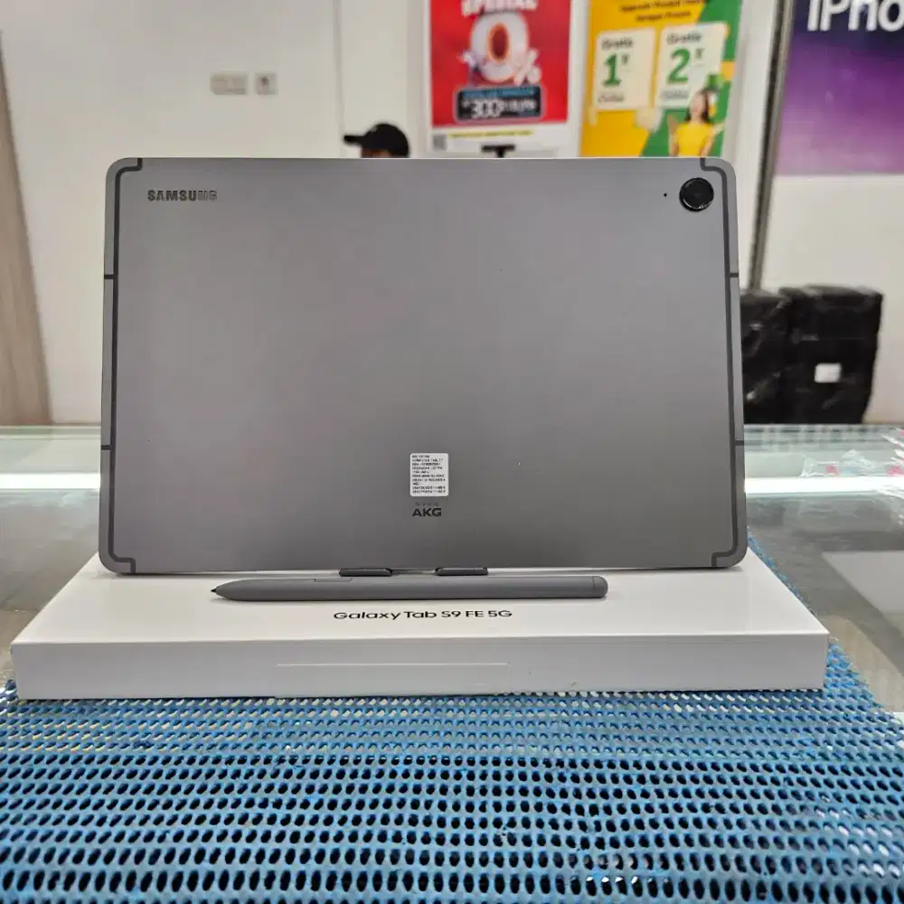 Samsung Galaxy Tab S9 FE 5G Ram 6/128 second masih garansi