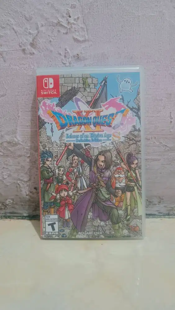 Kaset Game Nintendo Switch Dragon Quest XI Region Asia Japan