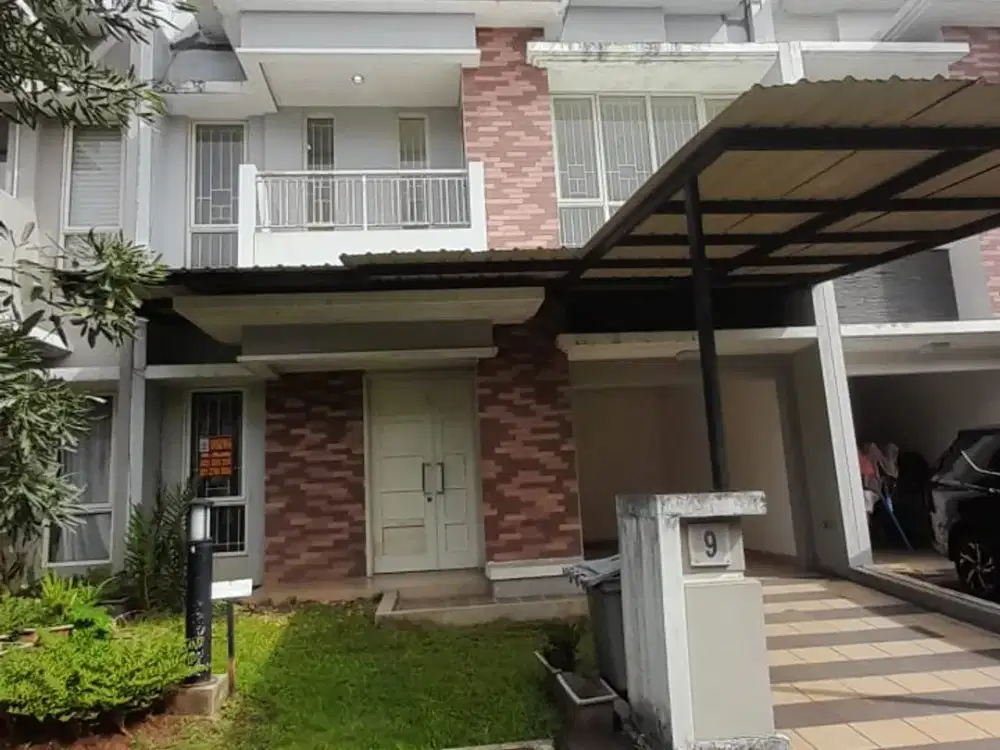 Disewakan Rumah Lokasi Strategis Cluster Faraday Gading Serpong