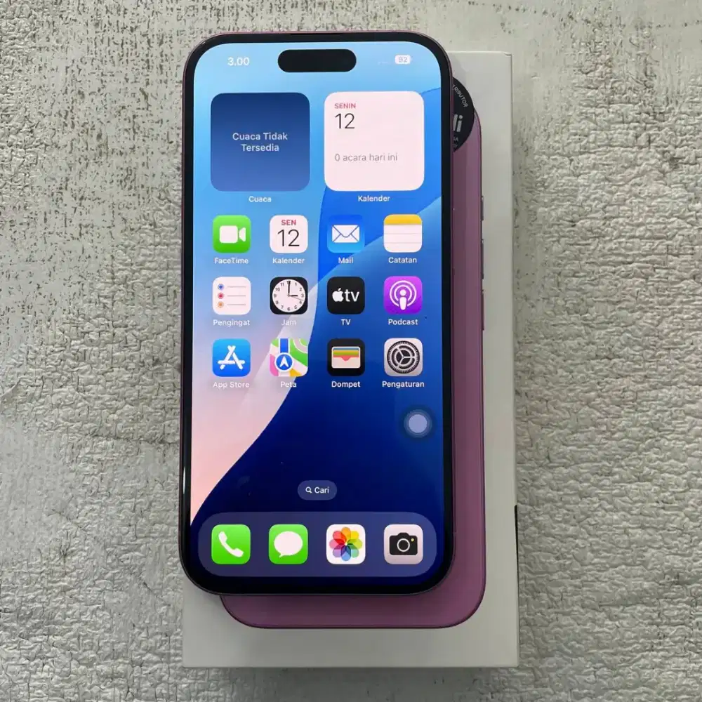 iPhone 16 iBox SA/A Warna Pink 128GB