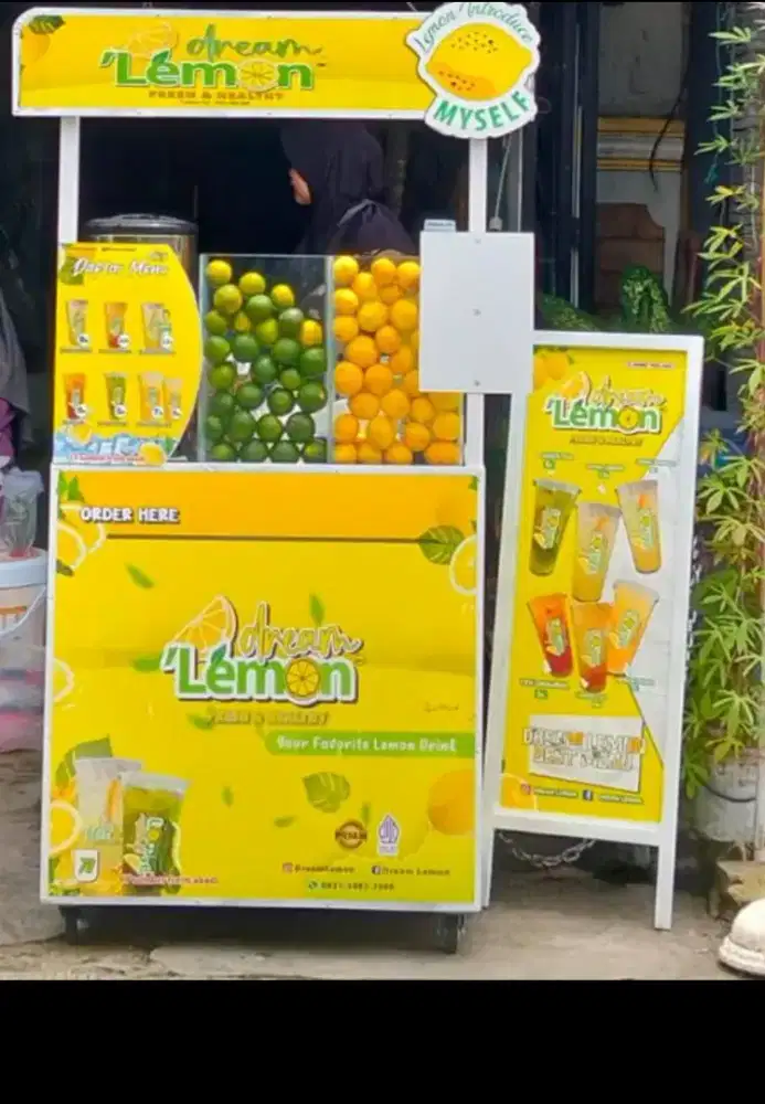 Lowker penjual minuman