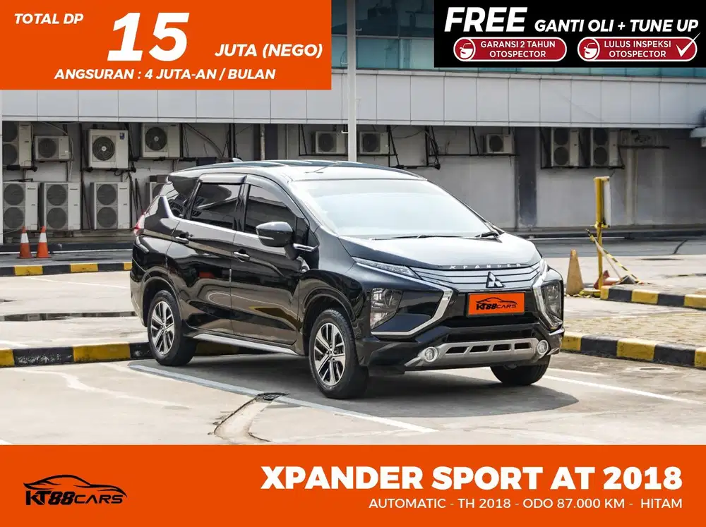 DP 15jt Bergaransi MITSUBISHI XPANDER SPORT AT 2018