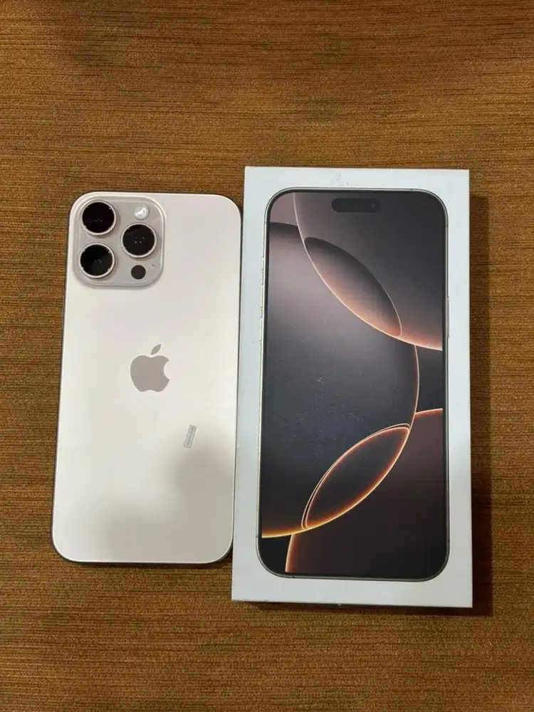 Iphone 16 pro max 256 gb dessert titanium ibox