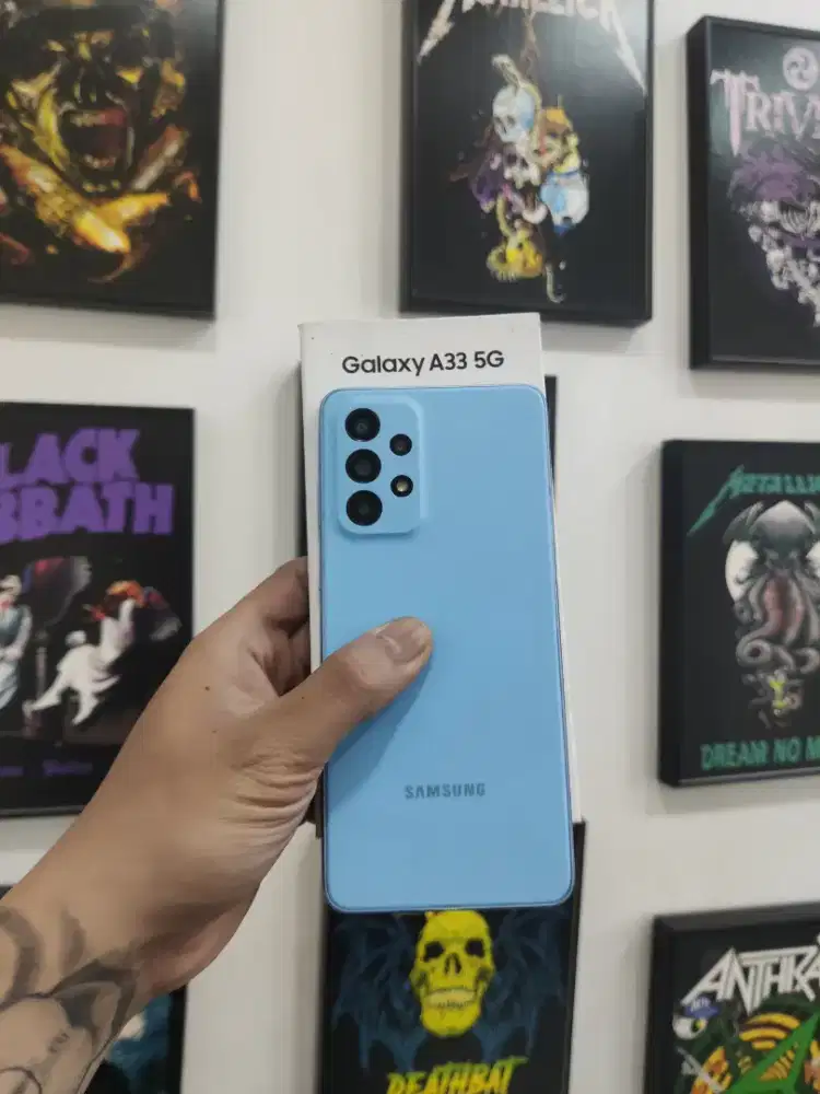 Samsung A33 5G ram 8/128 Fullset