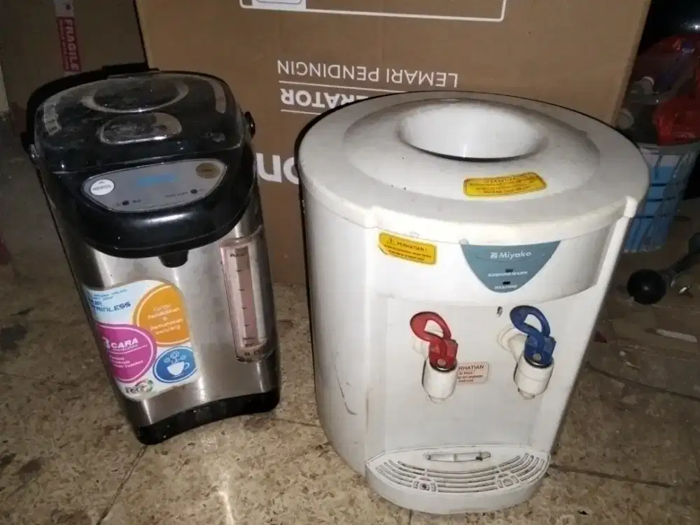 Dispenser Miyako dan Termos Electric Denpoo