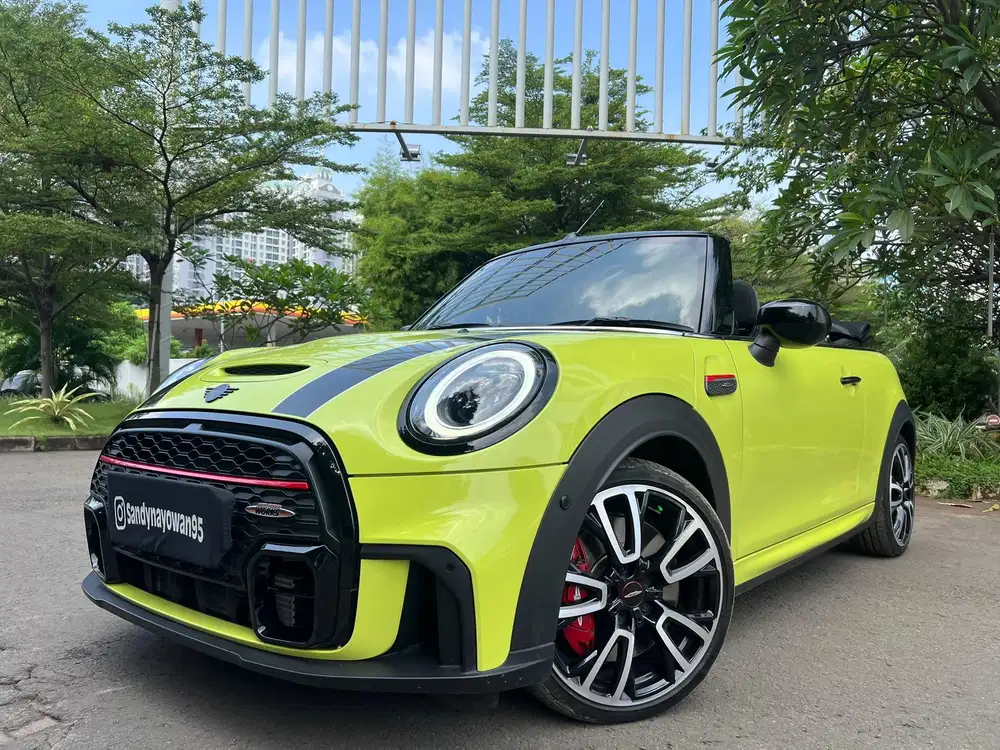 KM.8.000 MINI COOPER CABRIO JCW CABRIOLET 2024/2023 YELLOW LIMITED