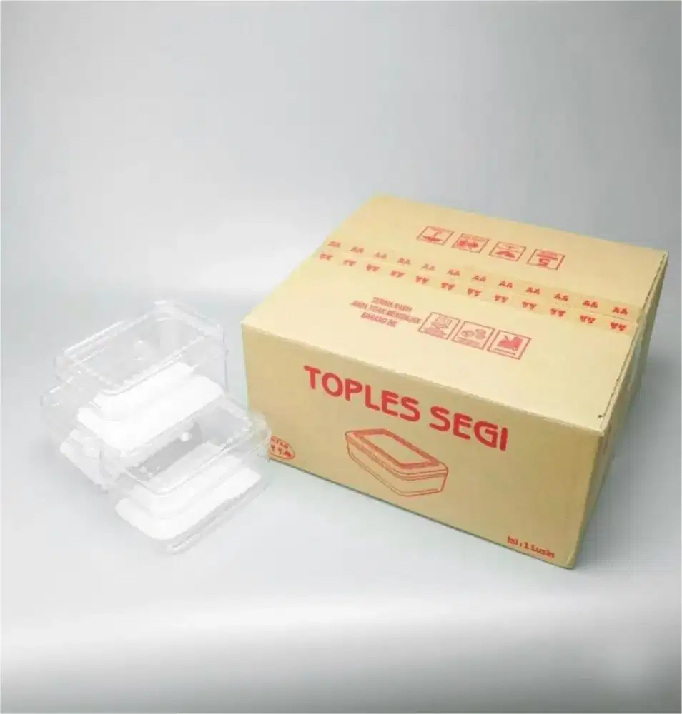 Toples Segi  ( harga 67500 per lusin ( 1 kotak) )