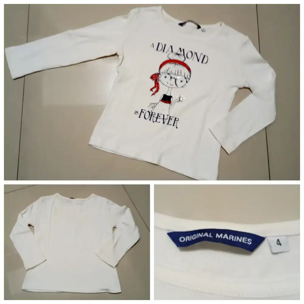 Baju Anak Preloved Original Marines