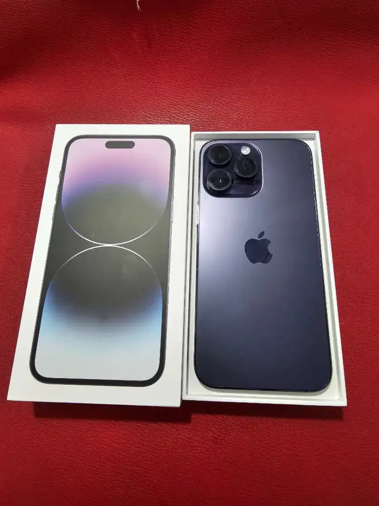 Iphone 14 promax 128gb ibox like new fulset ori