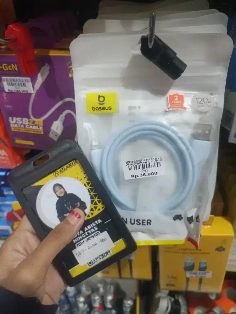 Baseus pudding usb to IP ATLANTIS DAHSYAT