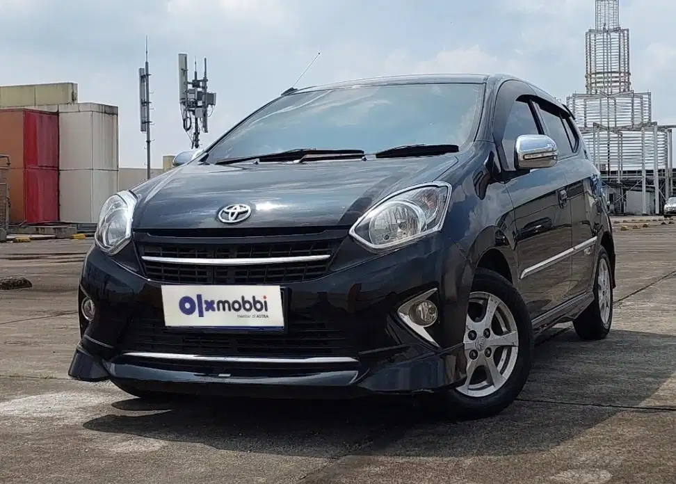TDP 4,JT Toyota Agya 1.0 G TRD Sportivo Bensin-MT Hitam 2015
