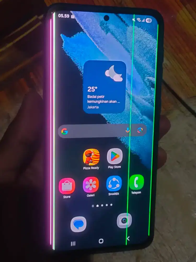 Samsung S21+ 5G 8/256gb kamera bening 8K