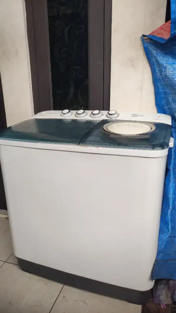 JUAL MURAH! MESIN CUCI 2 TABUNG DAEWOO DWT-1000 PRELOVED BEKAS