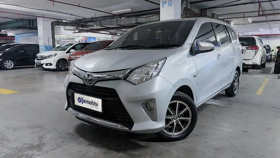 TDP 6,JT Toyota Calya 1.2 G Bensin-AT Putih 2021