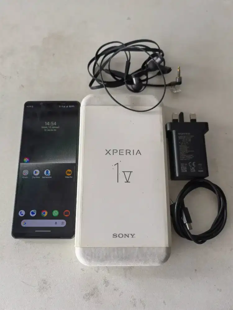 Sony xperia 1 mark v 5 12/512GB fullset imei beacukai