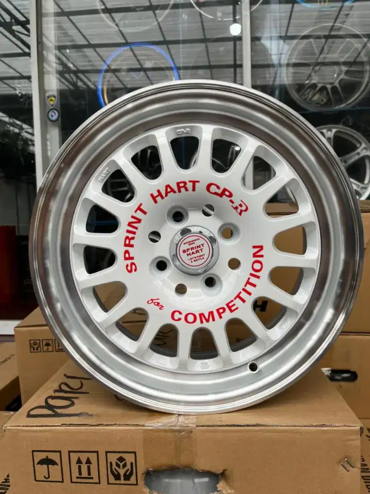 Velg sprint hart ring 15 lebar 6,5 pcd 4x100 ET 40 4pcs