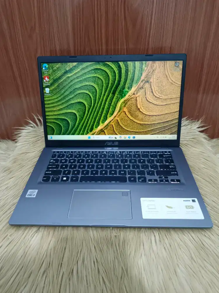 Laptop Desain Terbaru Asus X415JA Core i3 Gen 10 Ram 8 Ssd 512