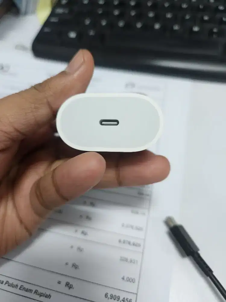 Charger ori iphone ibox