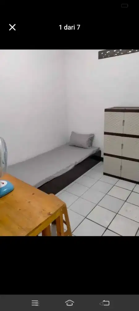 Disewakan Kos Kamar Mandi Dalam