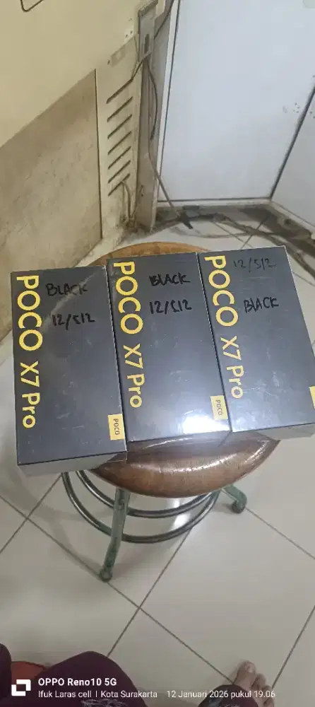 SALE POCO X7 PRO 5G 12/512 BARU FRESH NOREPACK RESMI