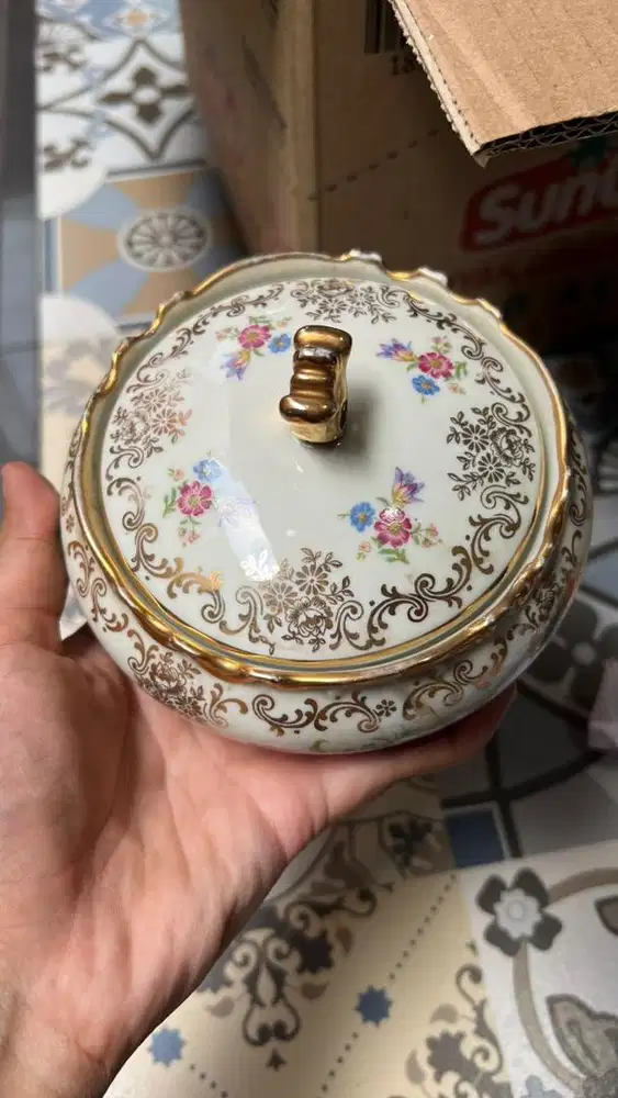 Kotak/wadah Antik/Vintage Jerman