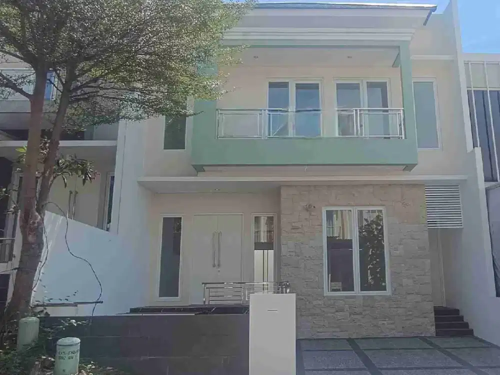 Rumah baru modern minimalis Royal Residence SHM bisa KPR