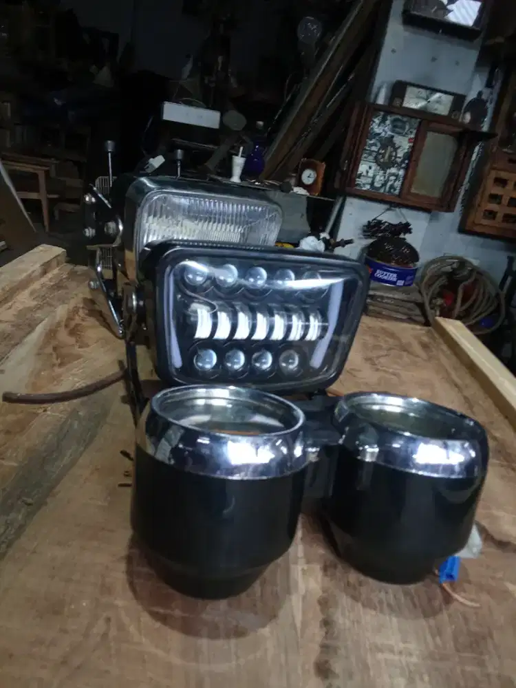 Lampu dan spedometer RX king