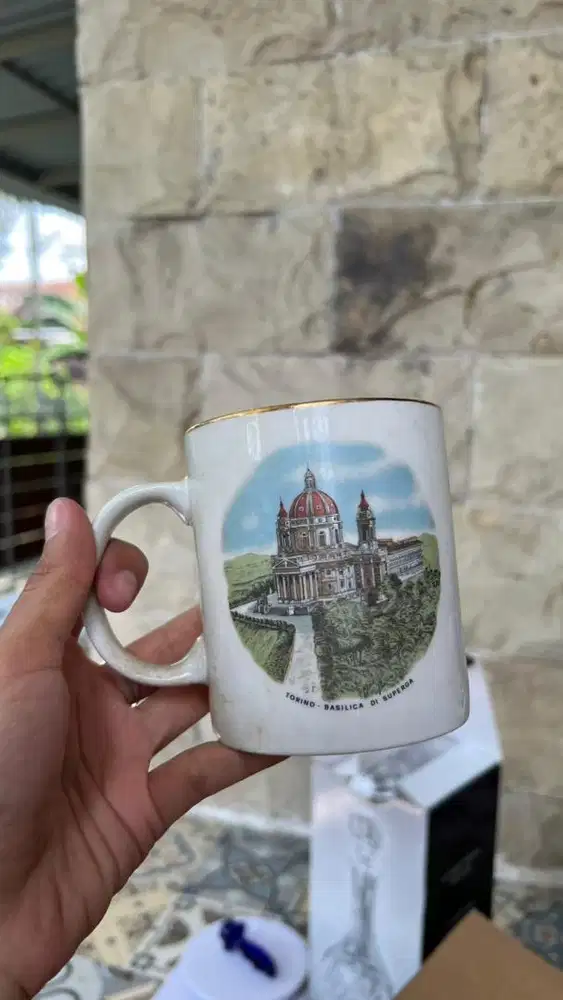 Mug Basilica di Superga di Torino, Italia