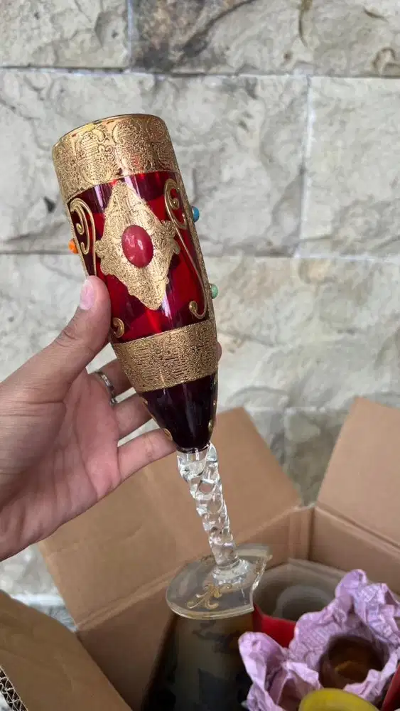 Gelas Kaca Hias (Decorative Goblet/Chalice)